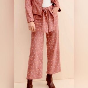Tach Floral Corduroy Pants